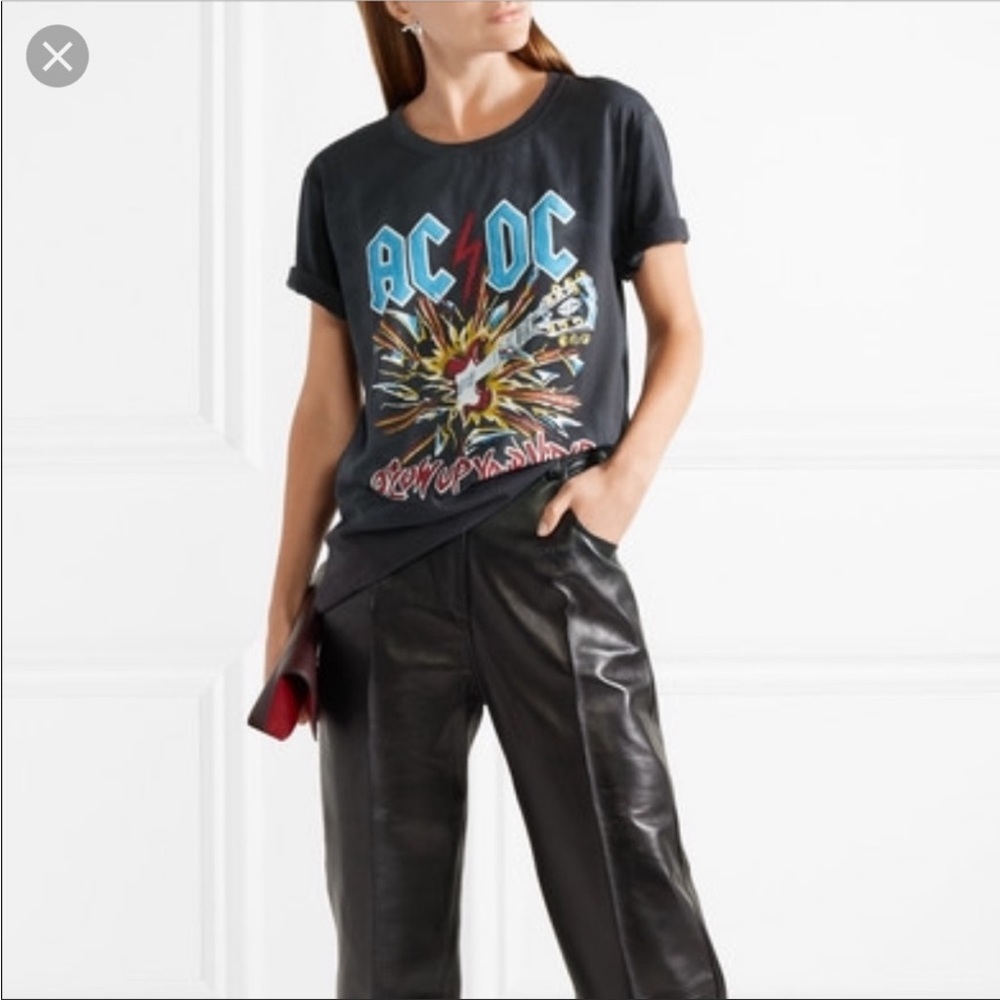 Authentic GUCCI T-Shirt AC/DC Blow Up Your Video Tie Dye